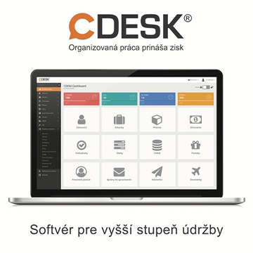 CDESK – softvér pre vyšší stupeň údržby